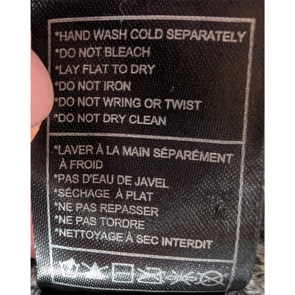 BB Dakota If You Fancy Gray Embellished Fringe Sweater XS Sparkle Western Glam - Picture 11 of 15